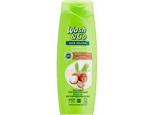 Wash&Go шампунь 180 мл с маслом ши (для поврежденных  волос)