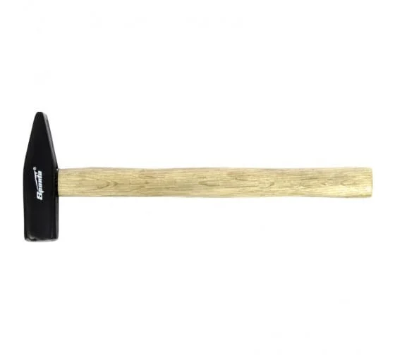 Молоток слесарный 200 г, квадратный боек, деревянная рукоятка /10260 Россия