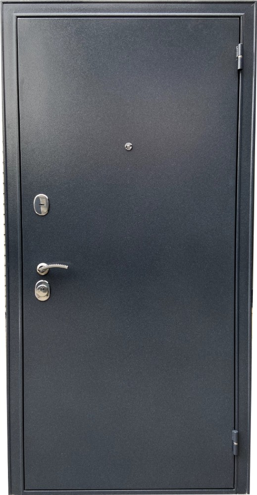 Дверь MP ED-2 (КЛАССИКА) Букле графит/Ларче белый 860 правая