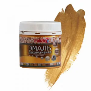 Эмаль декоративная акриловая "Palizh" (0.15 кг),  золото, №95