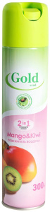 Освежитель воздуха GOLD WIND Mango & Kiwi 300мл