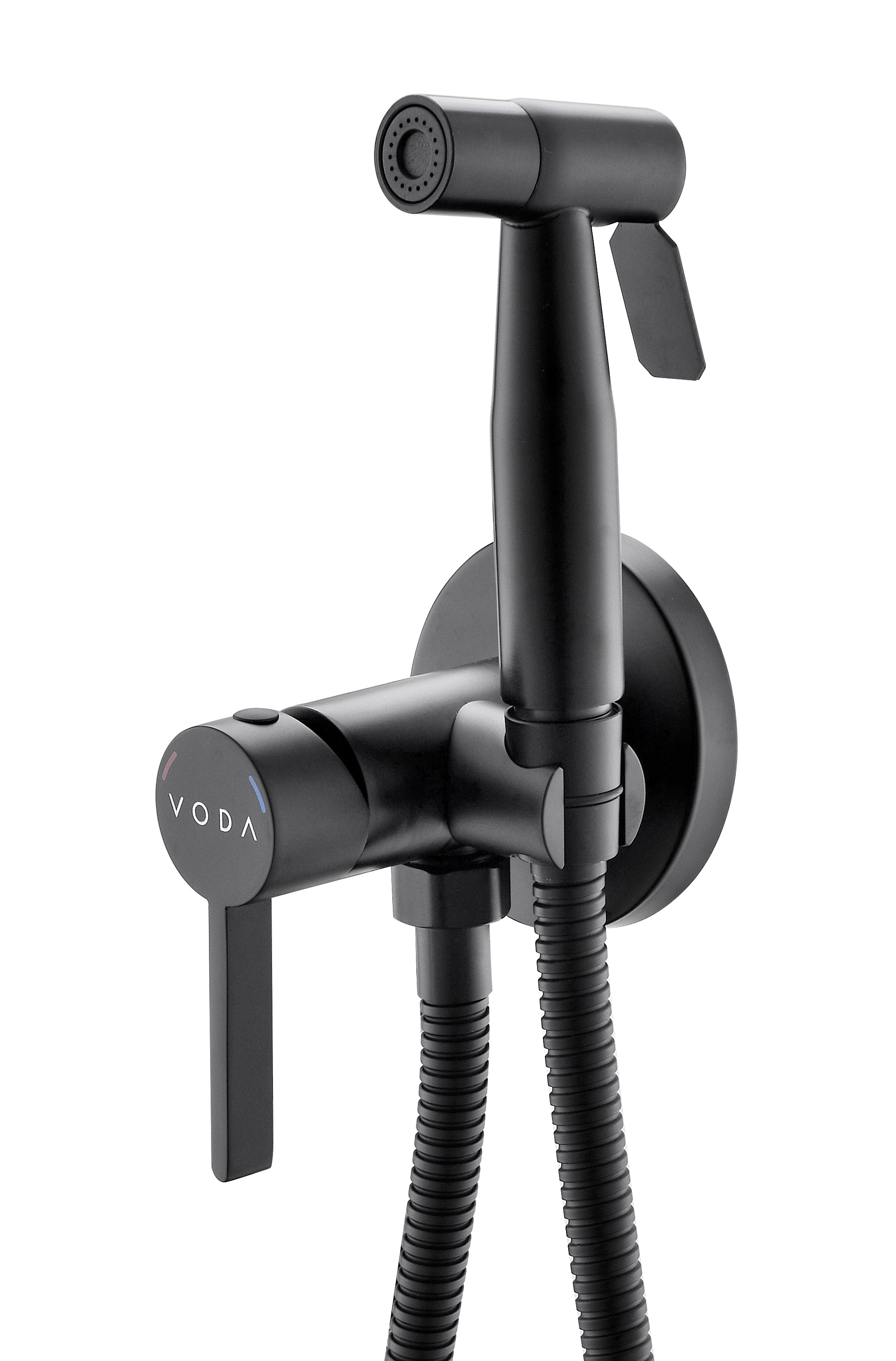 Смеситель ESKO Vessel скрытого монтажа с гиг.душем VSL01B черный VODA