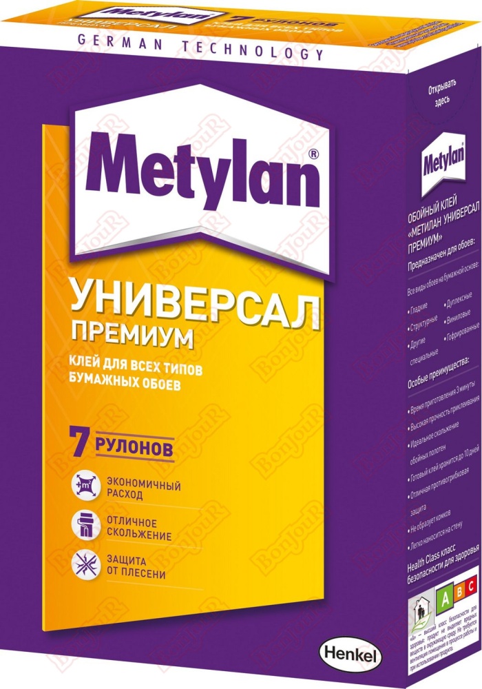 Клей обойный Универсал Премиум 250 гр Метилан /0165