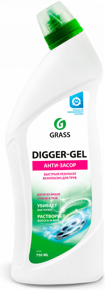 GRASS моющее средство Digger Gel анти-засор/9180