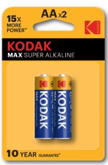 Батарейка KODAK MAX LR6-2BL/KAA-2 2827