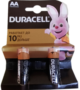 Батарейки DURACELL Basic UPGR AA 2KP (2шт)/5015105