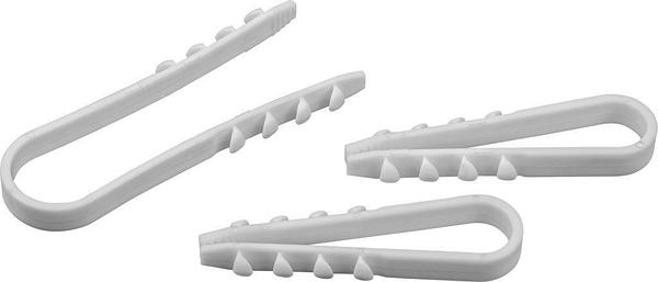 Дюбель-хомут NCU-11-18-55-50/WH (50шт/уп) 71850