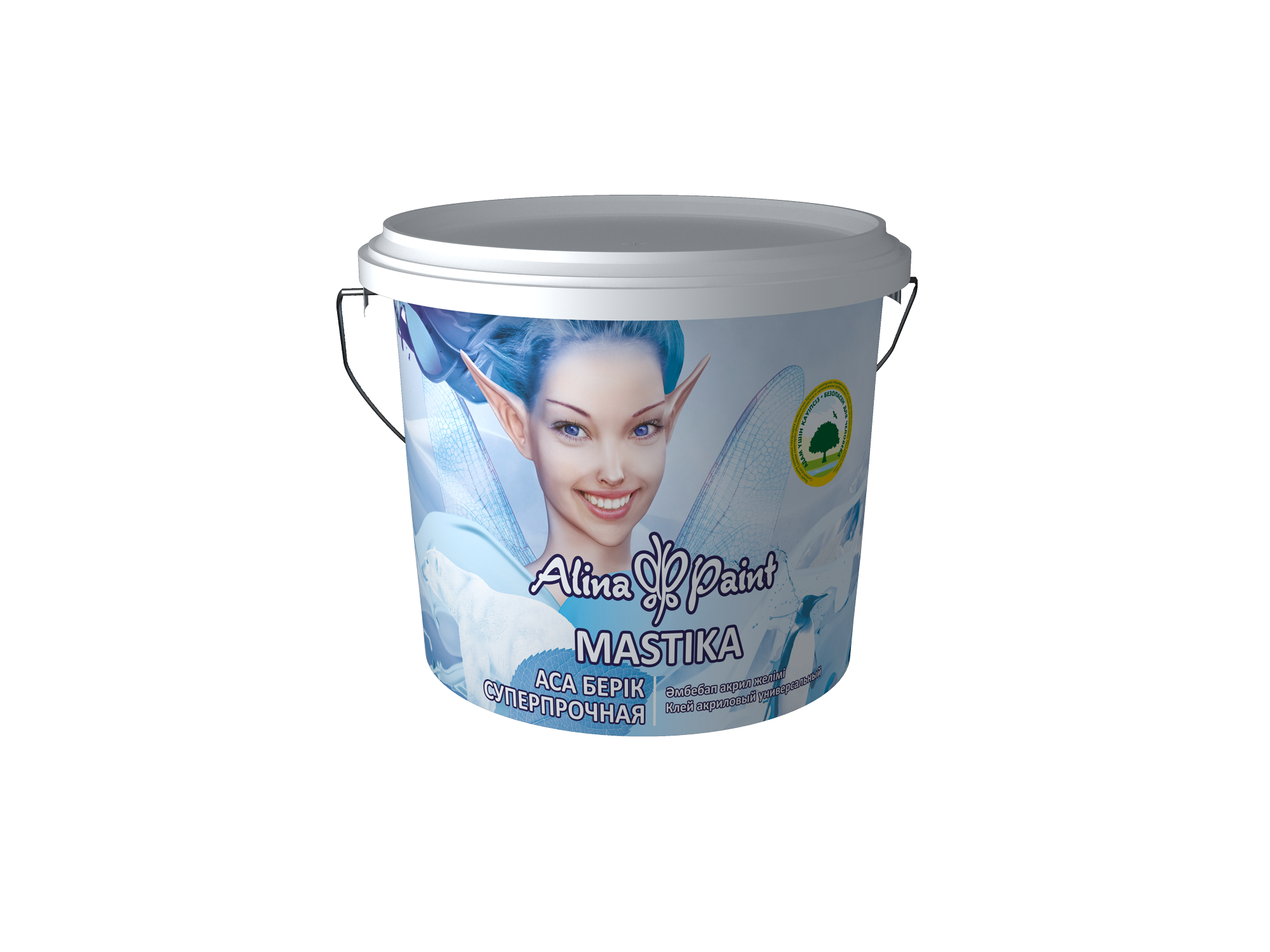 Клей акриловый Alina Paint Mastika 1.5 кг (универсальный) /4145