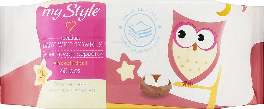 Салфетки влажные Family Style 60шт детские /6668