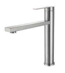 Смеситель ESKO для раковины высокий излив B25 Satin