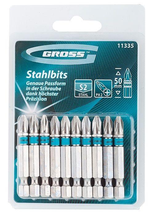 Бита GROSS РН1*50, сталь S2 /11334