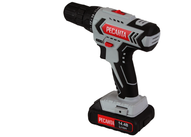 Дрель-шуруповерт аккумуляторная ДА-14-2Л Ресанта/5868