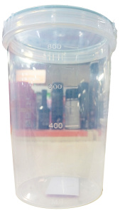 Банка "Винтаж" герметичная 1,2л h-110мм/4311487