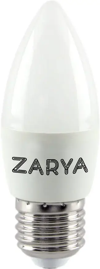 Лампа LED ЗАРЯ/SPARK С35(C37) 10W/6400K/E27 Пуля /1114
