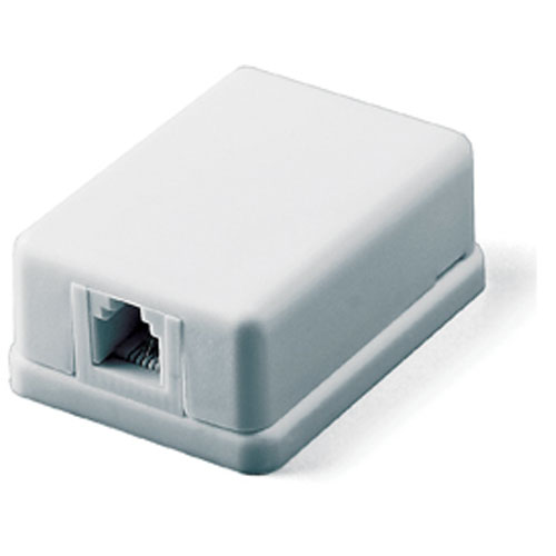 Розетка телефонная белая CAT3  Lin Life Sedef 90403013/365-36312