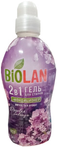 Гель+Кондиц,  Биолан 1800г 2в1 Розовая Лаванда