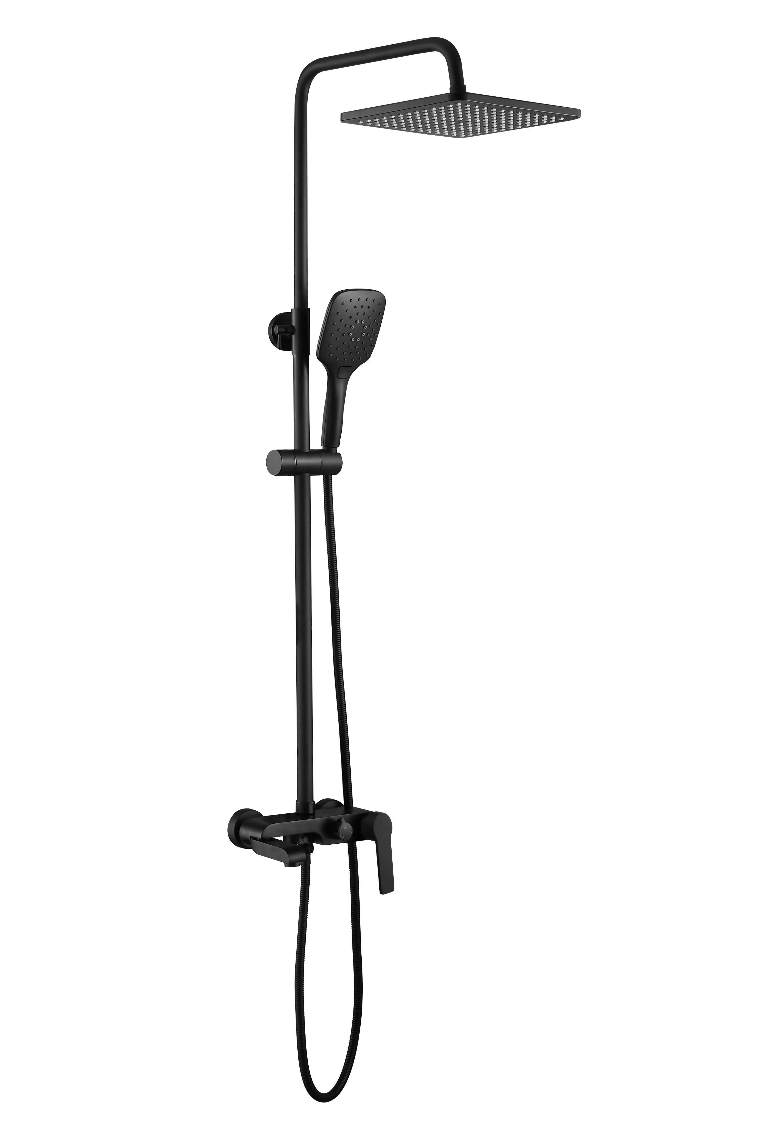 Душевая система со смесителем Singapore black, арт. ST300BL, ESKO