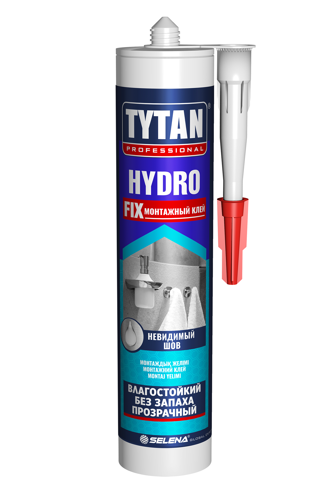 Клей монтажный TYTAN HYDRO FIX 310 мл бесцветный /2497