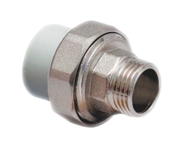 Муфта комбин. разьемная (американка) 20*1/2" нар. резьба 10640/2485