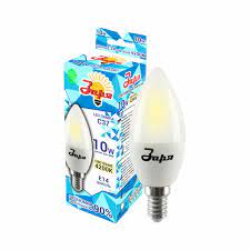Лампа LED ЗАРЯ/SPARK С35 8W/4000K/E14 Пуля /1100