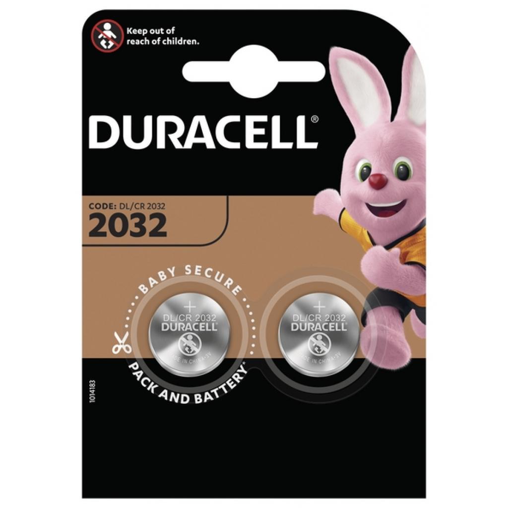 Батарейка Duracell 2032 2 шт/5007659/5010939/5014797