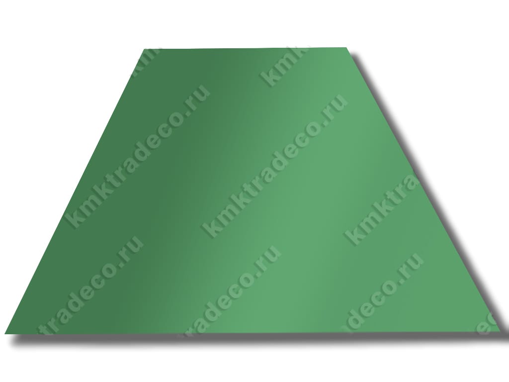 Сталь оцинкованная с полимер.покрытием RAL 7004 зеленый 0,45*1350*2м С18