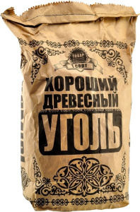 Уголь древесный березовый хороший 1,7 кг /0167
