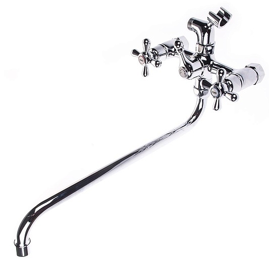 Смеситель ESKO Dive для ванны длин.излив с акс. DV31