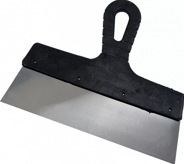 Шпатель нерж.сталь пласт.рукоятка 150мм ВИХРЬ /2/19