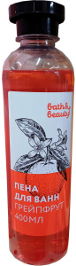 Пена для ванн Грейпфрут. 400 мл, Bath&Beauty 11-651