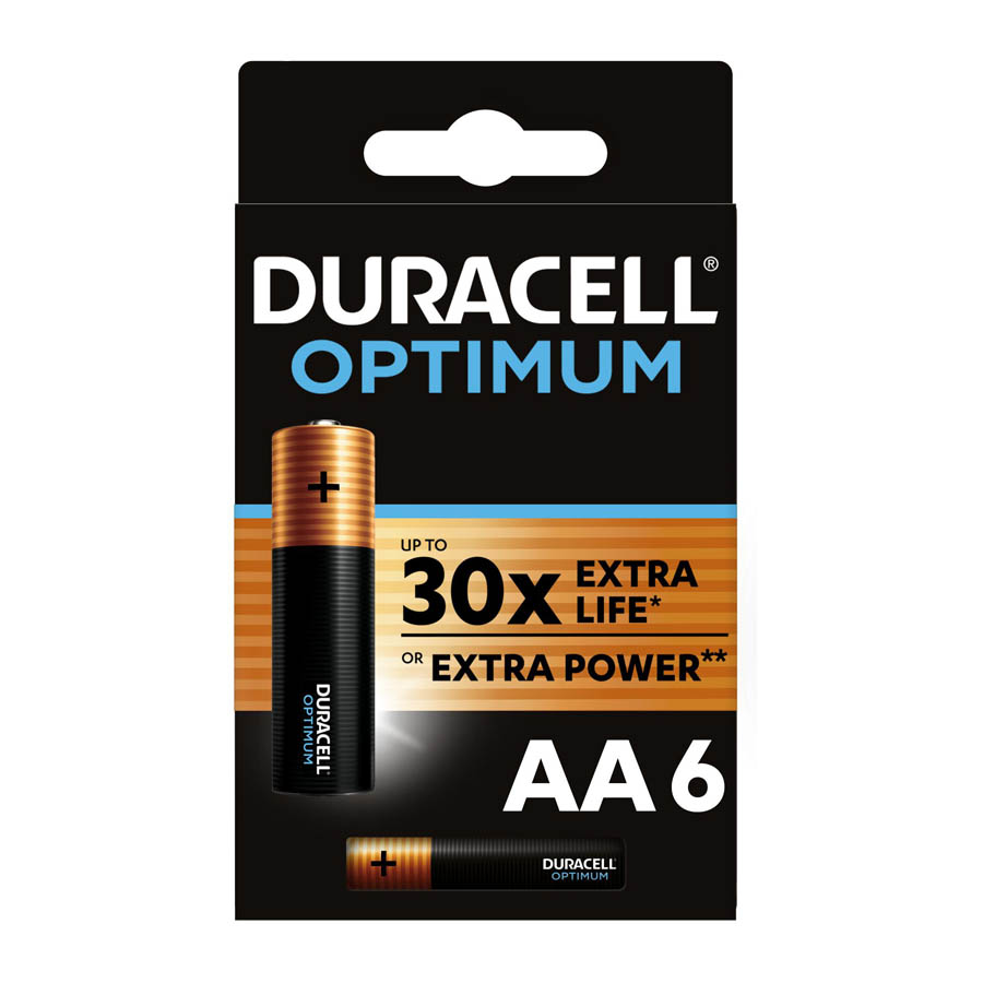 Батарейка Duracell OPTIMUM AA 6BKP CEE 6шт/5015599