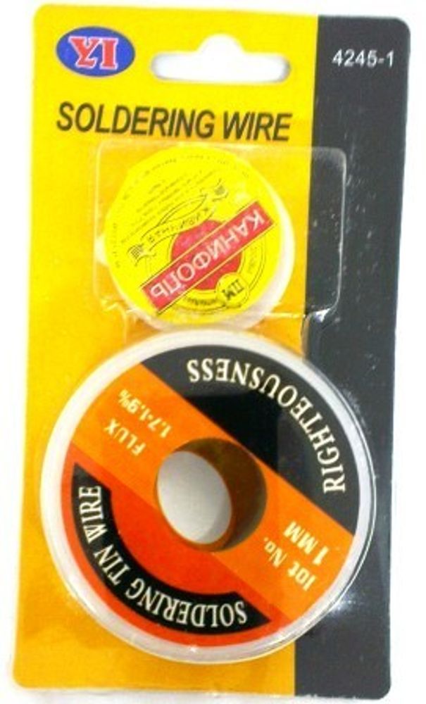 Припой+канифоль 4245-1