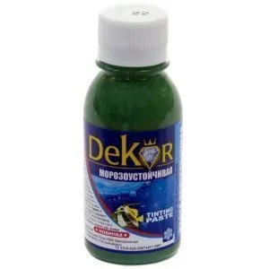 Паста колер DEKOR №22 тайга 100гр/3406