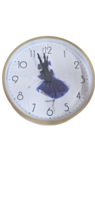 Часы настенные "Балерина" круглые 