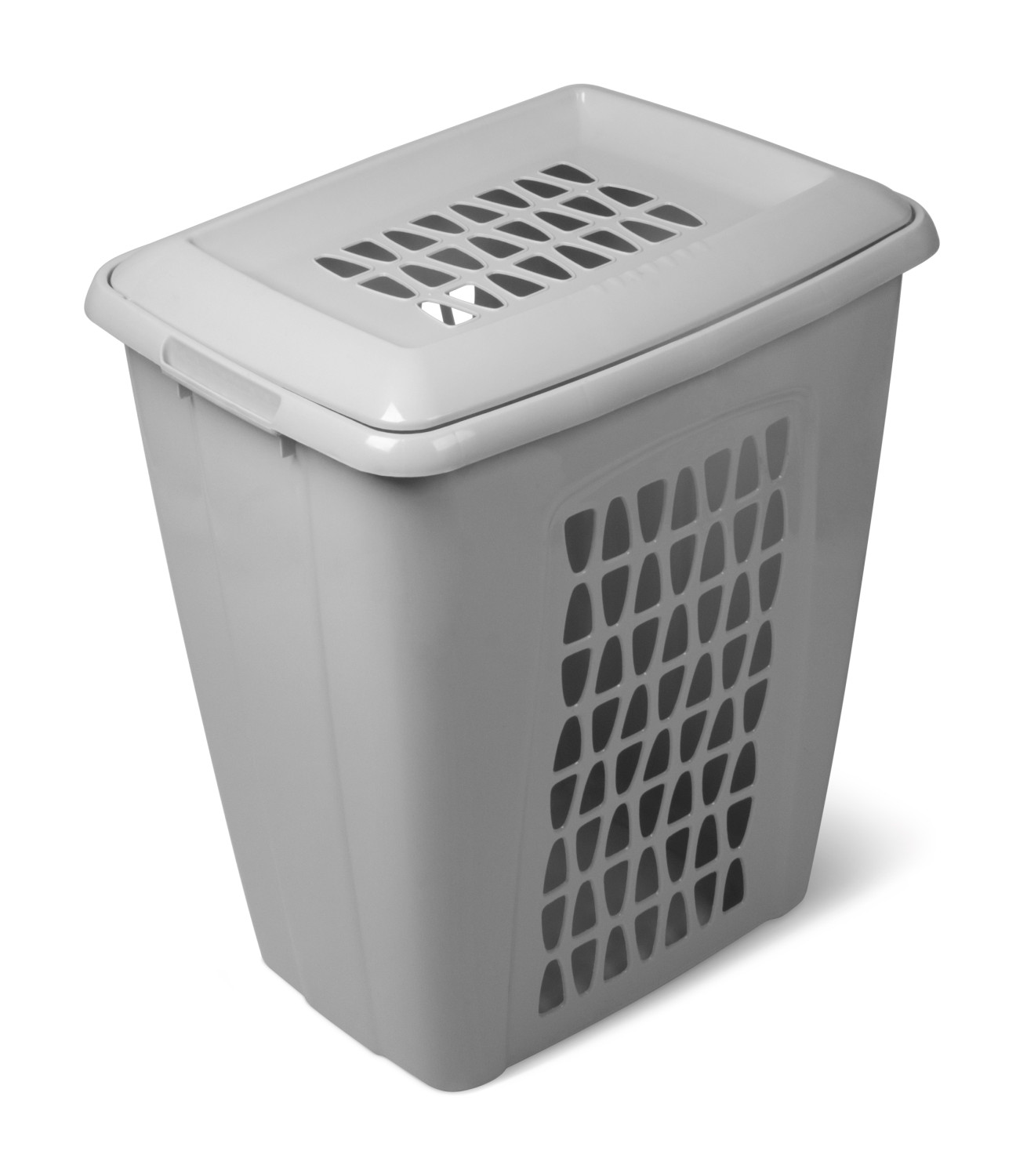 Корзина для белья Молетта 60 л прямоуг. с крышкой С702