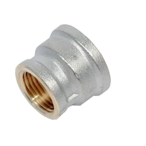 Муфта переходная никель 3/4"*1 1/4" вн./вн./3573