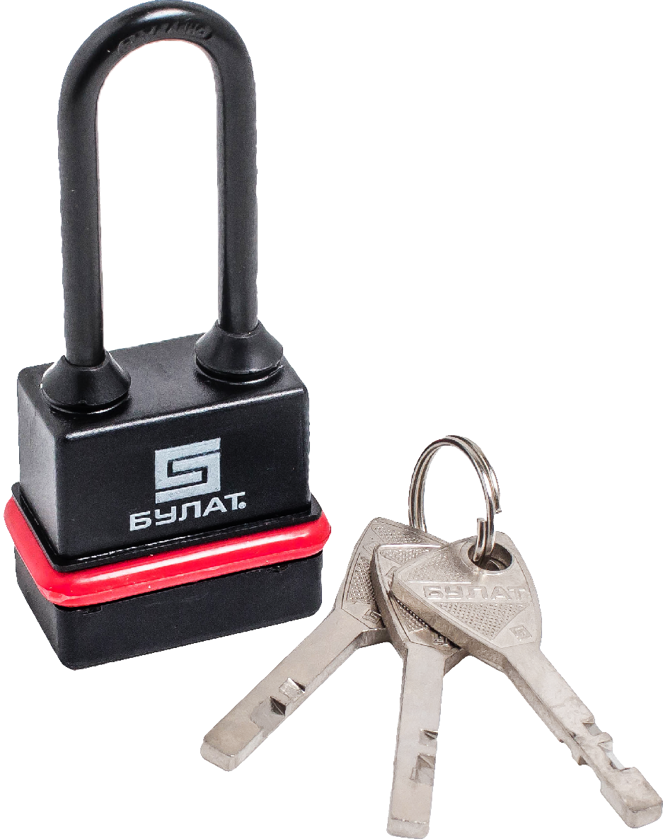 Замок навесной БУЛАТ 3-Н35 ПЛ всепогодный /13332