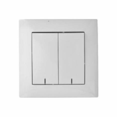 Переключатель ВГ-05 ЗАРЯ Грация 2кл СП с индикатором белый /1838