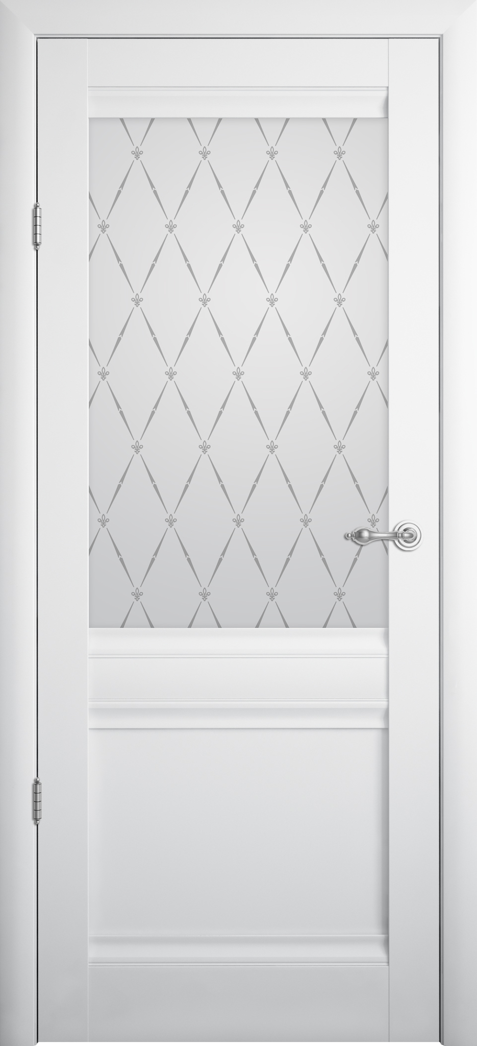 Полотно остекленное Vinyl РИМ 700 серый стекло мателюкс "Гранд"/222-700