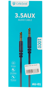 Кабель AUX 1м / AU-01