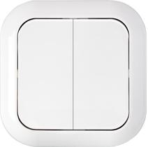 Выключатель Bylectrica Гармония 2кл СП белый С56-124 