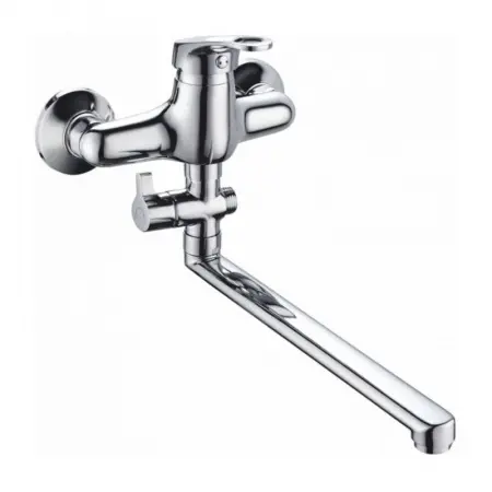 Смеситель GROSS AQUA для ванны, длинный излив 7211257C-35F Basic/Ц0789659