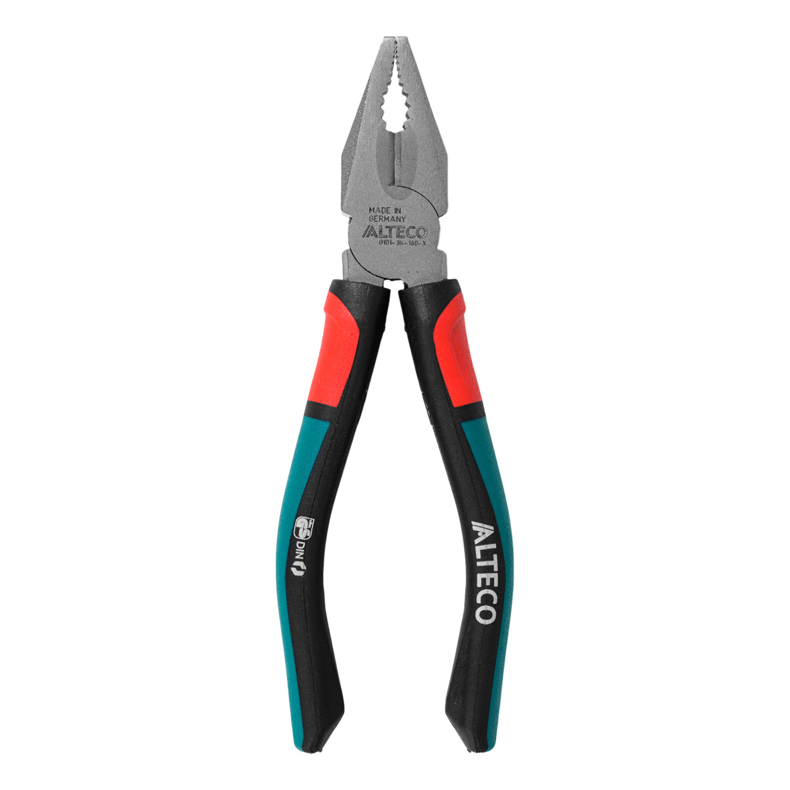 Плоскогубцы комбинир. 160мм, 3К рукоятка ALTECO 0101-3K-160-X/96863