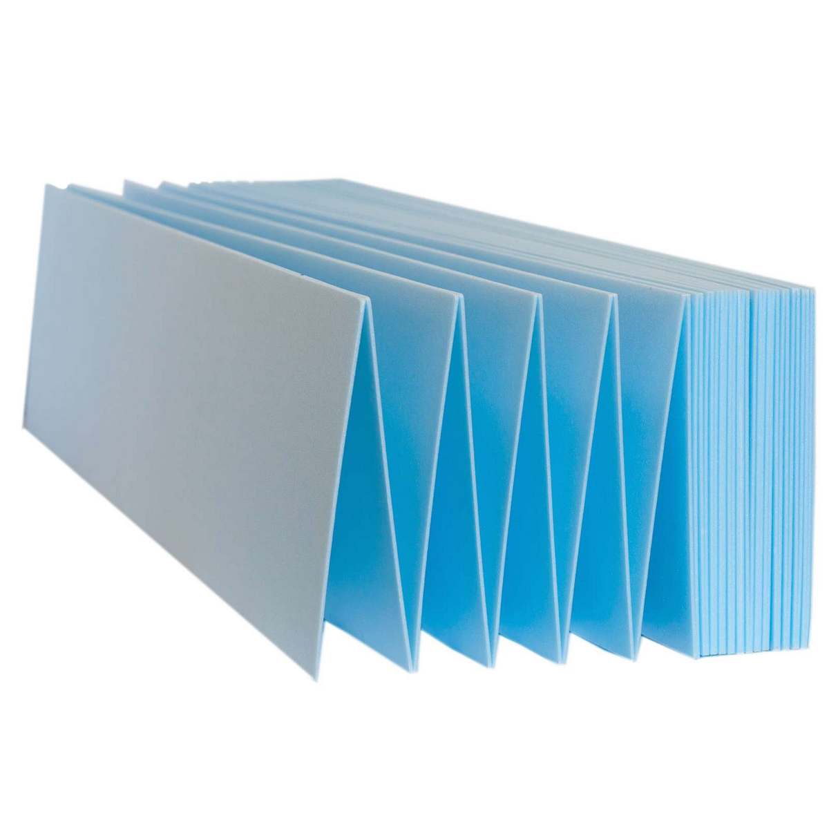 Подложка-гармошка под ламинат 5мм синяя 1050*250 5,25 кв.м./18493 