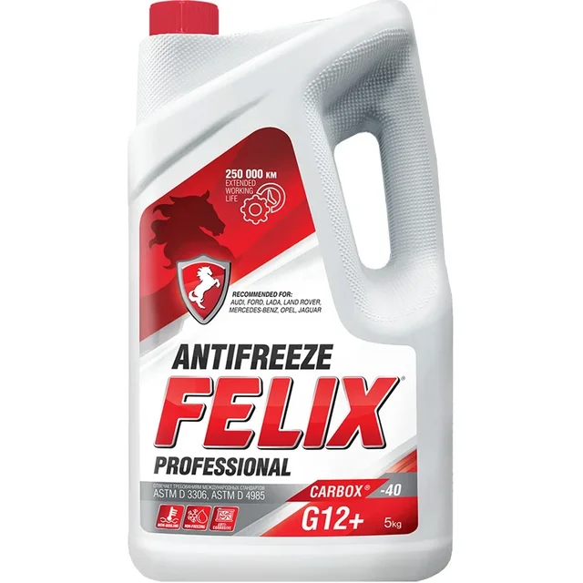 Антифриз ALFA CARBOXYLATE G12 +красный 5 кг/9234