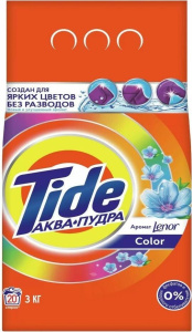Порошок TIDE автомат 3 кг Color Lenor Touch of Scent