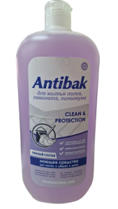 Средство для мытья пола ANTIBAK "CLEAN&PROTECTION" ПЕННЫЙ СОСТАВ 1100 мл