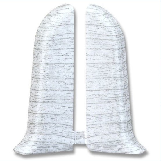 Заглушка (торцевые) ИДЕАЛ 252 Ясень белый/4445