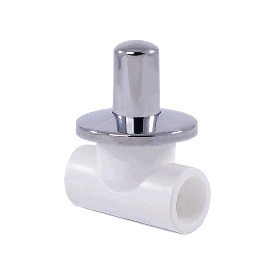 Вентиль хромированный LUX 20 вн/вн РТП /14188