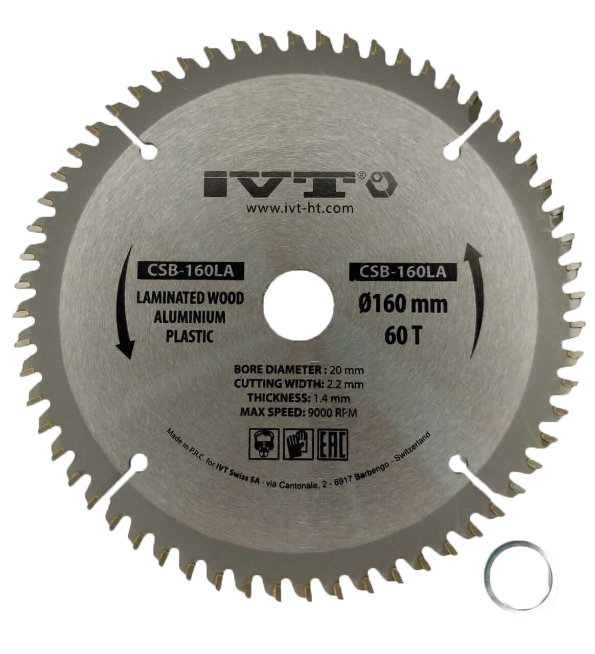 Диск пильный по дереву CSB-160 LA